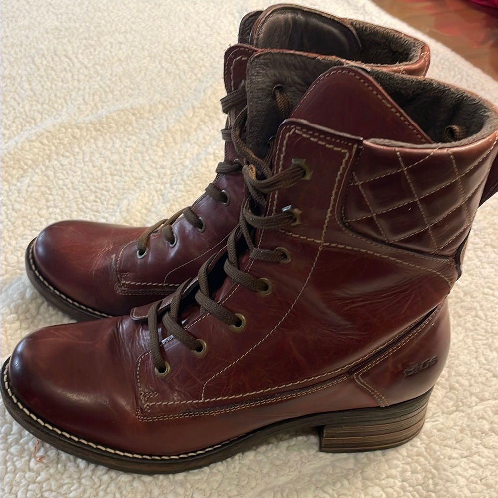 Taos Factor Leather Boots Size 41